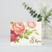 フェスティバルの花(女性の日) ポストカード (スタンド正面)