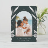 フェスティバルの葉のアーチ写真フレーム シーズンカード (スタンド正面)