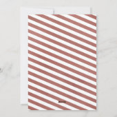 フェスティバルの葉のクリスマスフォトカード シーズンカード (裏面)