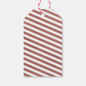 フェスティバルの葉クリスマスギフトラベル ギフトタグ (裏面)