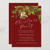 フェスティバルの葉クリスマスパーティー 招待状 (正面/裏面)