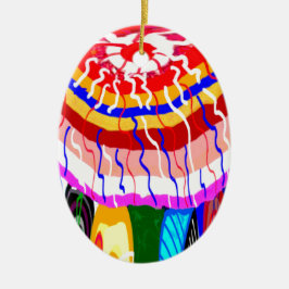 フェスティバルの装飾的なテントの日除けのおおいの日よけ セラミックオーナメント