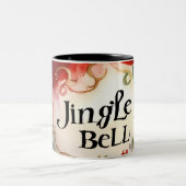 フェスティバルの鐘:クリスマスプリントマグカップ ツートーンマグカップ (中央)