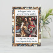 フェスティバルの雰囲気とクリスマス応援家族の写真 シーズンカード (スタンド正面)