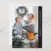 フェスティバルの願い | 1モダン枚の写真 シーズンカード (正面)