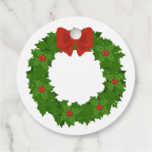 フェスティバルの驚き：クリスマスドッグのフン フェイバータグ (裏面)