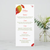 フェスティバルはクリスマスの休日の夕食を残します メニュー (スタンド正面)