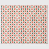 フェスティバルはクリスマスの喜びを漂わせる ラッピングペーパー (フラット)