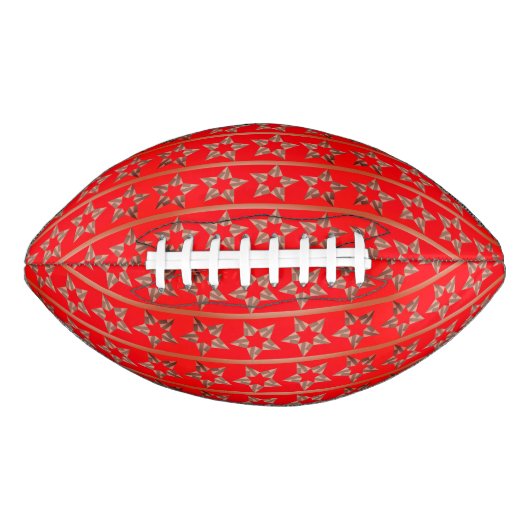 フェスティバルは赤いフットボールを主演します アメリカンフットボール (正面)