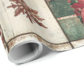 フェスティバルをテーマにしたタイル模様 ラッピングペーパー (ロールコーナー)