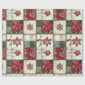 フェスティバルをテーマにしたタイル模様 ラッピングペーパー (フラット)