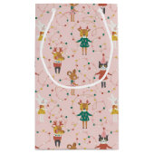 フェスティバルアニマルフレンズクリスマスパターン スモールペーパーバッグ (裏面)