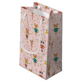 フェスティバルアニマルフレンズクリスマスパターン スモールペーパーバッグ (裏面アングル)