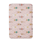 フェスティバルアニマルフレンズクリスマスパターン バスマット (正面縦)