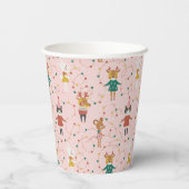フェスティバルアニマルフレンズクリスマスパターン 紙コップ (裏面)