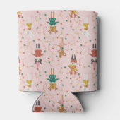 フェスティバルアニマルフレンズクリスマスパターン 缶クーラー (裏面)