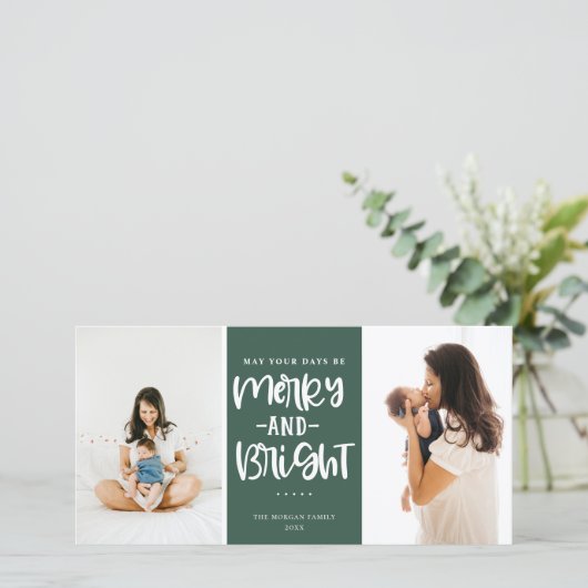 フェスティバルアメリーンドブライトグリーンホリデイフォト シーズンカード (スタンド正面)