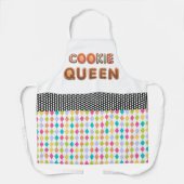 フェスティバルアルファベットクッキークイーン エプロン (正面)
