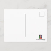 フェスティバルアートデコヴィンテージカップル シーズンポストカード (裏面)