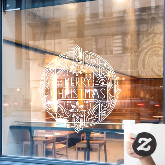 フェスティバルアールデコメリークリスマス ウィンドウサイン (カフェ窓)