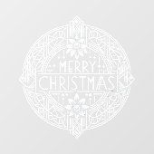 フェスティバルアールデコメリークリスマス ウィンドウサイン (シート)