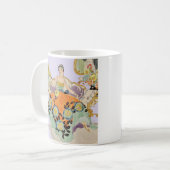 フェスティバルアールデコ婦人 コーヒーマグカップ (正面左)