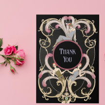 フェスティバルアールデコ折り畳みサンキューカード