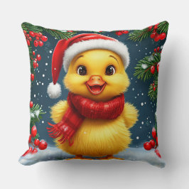 フェスティバルイエローアクリングインサンタハット クッション