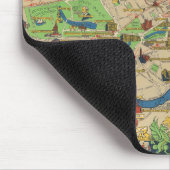 フェスティバルイギリス:ロンドン地図の案内 マウスパッド (コーナー)