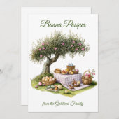 フェスティバルイタリアンイースターピクニックブオナパスカ シーズンカード (正面/裏面)