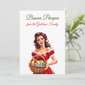 フェスティバルイタリアン | ハッピーイースター | ブオナパスカ | シーズンカード (スタンド正面)