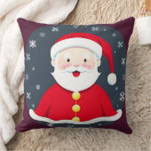 フェスティバルイラストレーションの特色サンタクロース クッション (ブランケット)