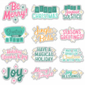 フェスティバルインスピレーション引用文ステッカーパック シール (正面)