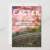 フェスティバルウィッカーバスケット、イースターブランチ 案内状 (正面)