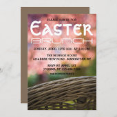 フェスティバルウィッカーバスケット、イースターブランチ 案内状 (正面/裏面)