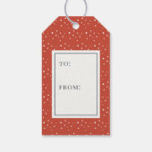 フェスティバルウィンタークリスマスタウン/ヴィレッジホリデイ ギフトタグ (裏面)