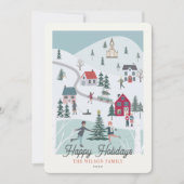 フェスティバルウィンタークリスマスタウン/ヴィレッジ シーズンカード (正面)