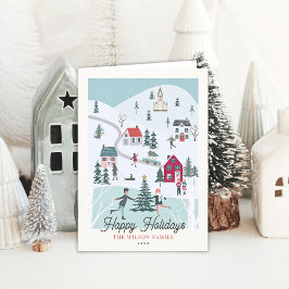 フェスティバルウィンタークリスマスタウン/ヴィレッジ シーズンカード