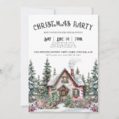 フェスティバルウィンタークリスマスパーティー 招待状 (正面)
