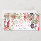 フェスティバルウィンタークリスマスロゴギフト券 (正面)