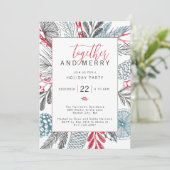 フェスティバルウィンターグリーナリーホリデーパーティー 招待状 (スタンド正面)