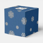 フェスティバルウィンターシルバーブルースノーフレーク企業の フェイバーボックス (裏面サイド)