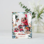 フェスティバルウィンタースノーヴィレッジ4枚 シーズンポストカード (スタンド正面)