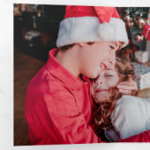 フェスティバルウィンタースノーヴィレッジ4枚 三つ折りカード (内部最初)