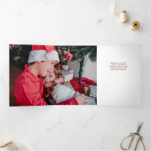 フェスティバルウィンタースノーヴィレッジ4枚 三つ折りカード (内部)