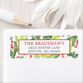 フェスティバルウィンターベリー差出人住所 ラベル (インサイチュ)