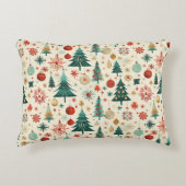 フェスティバルウィンターホリデーズパターン アクセントクッション (正面)