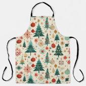 フェスティバルウィンターホリデーズパターン エプロン (正面)