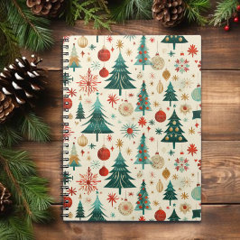 フェスティバルウィンターホリデーズパターン ノートブック