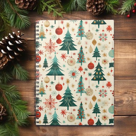 フェスティバルウィンターホリデーズパターン ノートブック